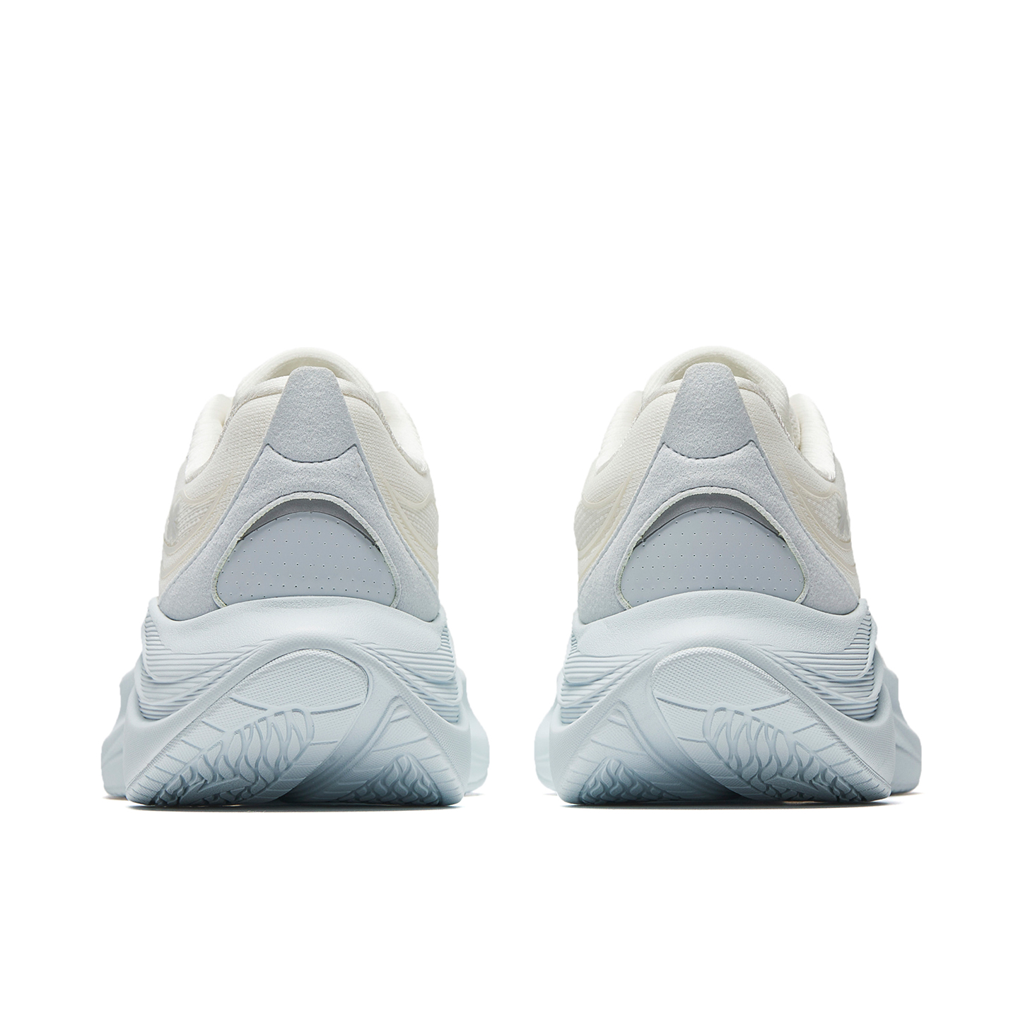 Anta Leaf 6.0 Low top EVA Midsole Casual Physical Fitness Test & Exam Running Shoes Women’s White Gray Blue