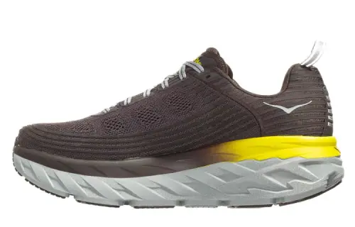HOKA ONE ONE Bondi6 'Black Yellow'