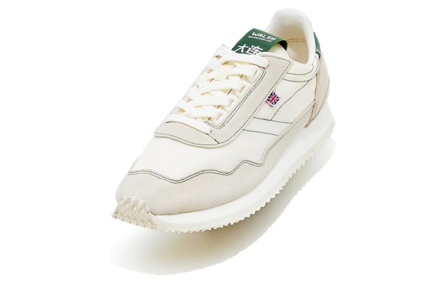 Norman Walsh Lightweight, Wear resistant, And Non slip Low top Running Shoes Unisex Beige Green