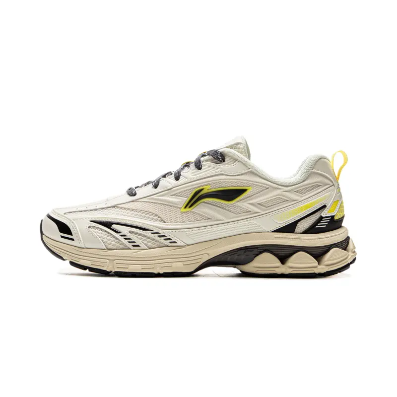 Li Ning Cushioning Slip Resistant Abrasion Resistant Rebound Low top Casual Long Distance Running Sprint Running Shoes