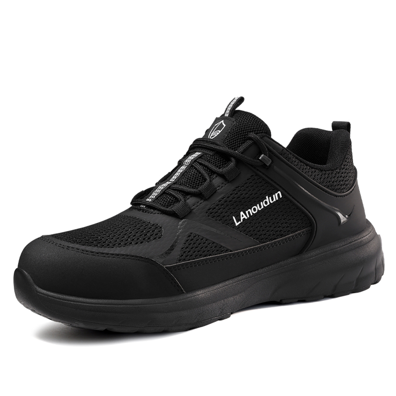 LANOUDUN Abrasion Resistant Impact Resistant Lightweight Low top Outdoor Shoes Unisex Black