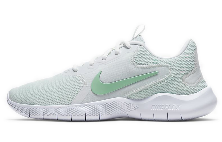 Nike Flex Experience RN 9 classic logo shock-absorbing, non-slip and wear-resistant low-top running shoes for women, mint green