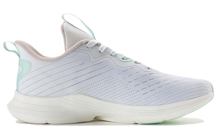 PEAK Casual Textile, Synthetic Leather Cushioning Slip Resistant Abrasion Resistant Low top Running Shoes Women’s