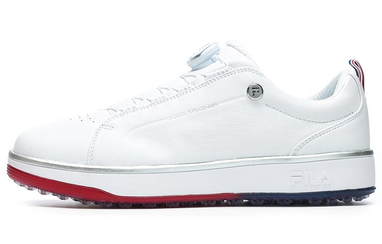 FILA Fila GF 1911 Trainer synthetic leather soft studs low-top golf shoes men's Fila white