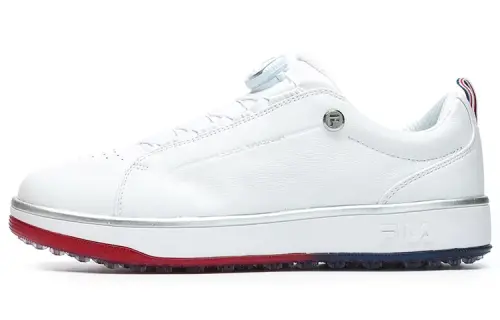 FILA Fila GF 1911 Trainer synthetic leather soft studs low-top golf shoes men's Fila white
