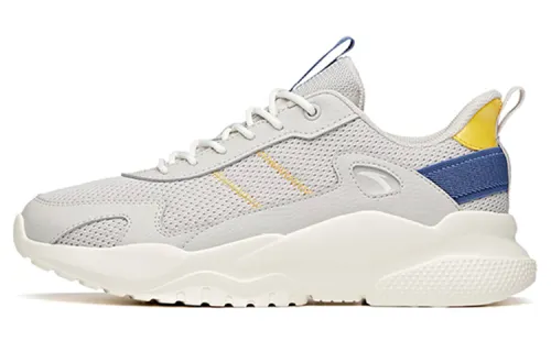 Anta Textile, Synthetic Leather Cushioning Slip Resistant Abrasion Resistant Lightweight Low top Running Shoes Men's
