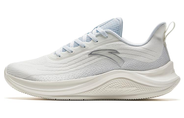 Anta Slip Resistant Abrasion Resistant Low top Casual Running Shoes Women’s Ivory White Light Mist Gray