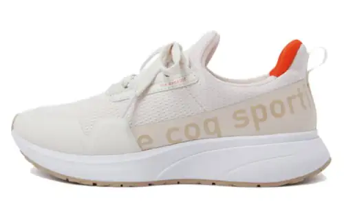 Le Coq Sportif Cushioning, Wear Resistant Low top Running Shoes Unisex Beige