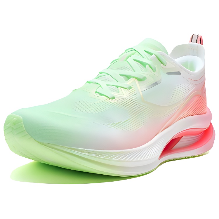 XTEP Low top Casual Running Shoes Women’s Green Pink White