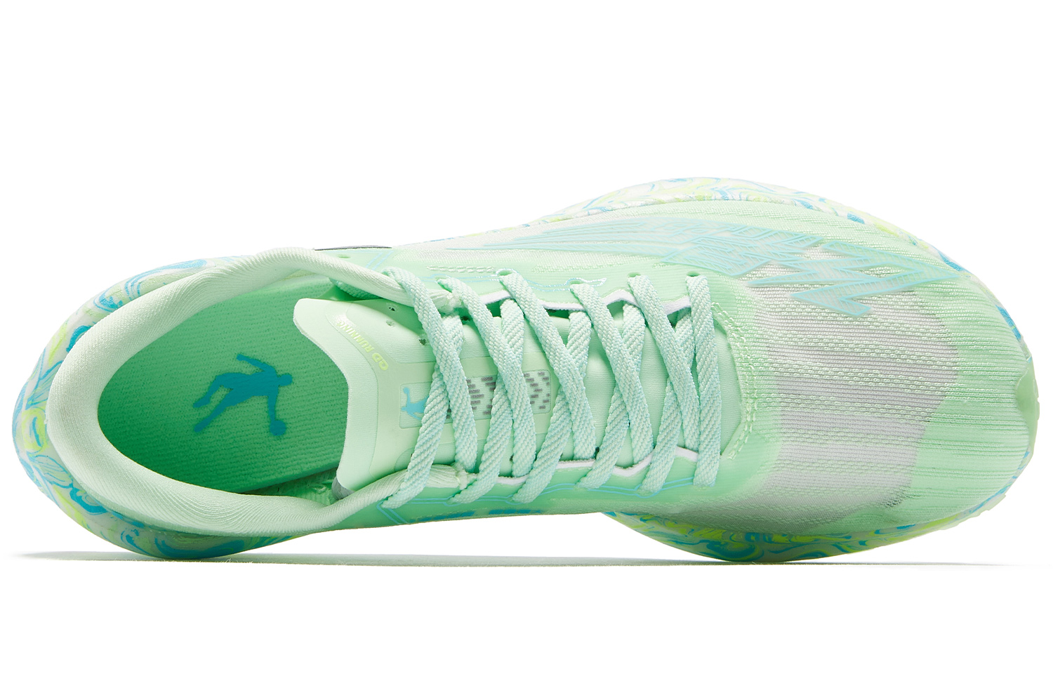 QIAODAN Feiying PB2.0 Cushioning Slip Resistant Abrasion Resistant Low top Running Shoes Women’s Fresh Green
