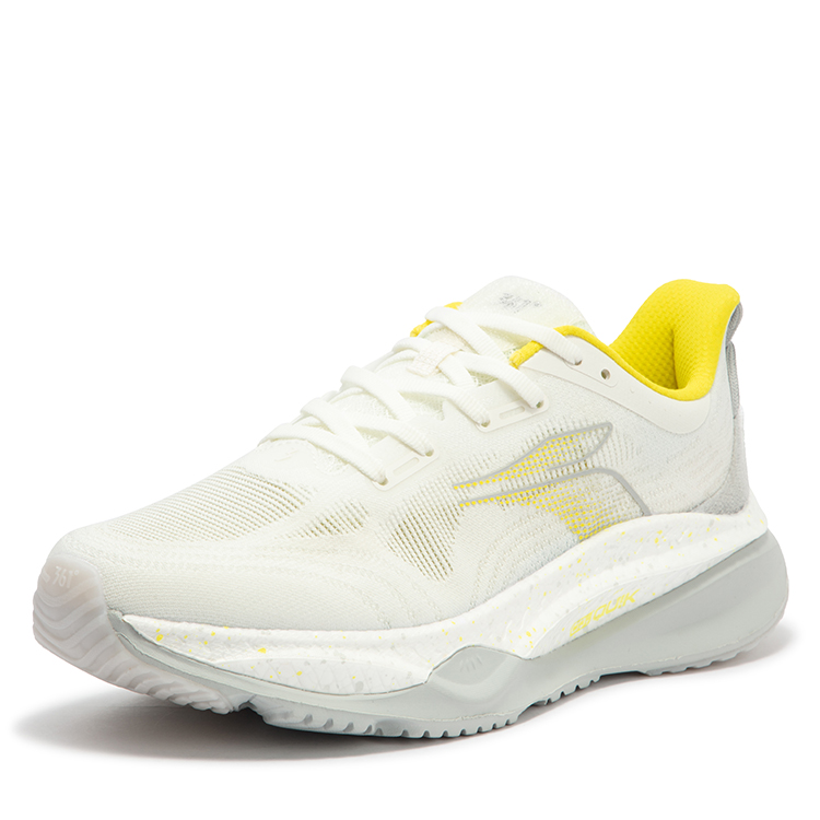 361° Cushioning, Wear Resistant Low top Running Shoes Men’s White Gray