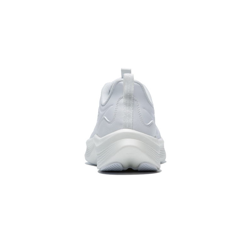 QIAODAN Cushioning Slip Resistant Abrasion Resistant Low top Casual Running Shoes Women’s White