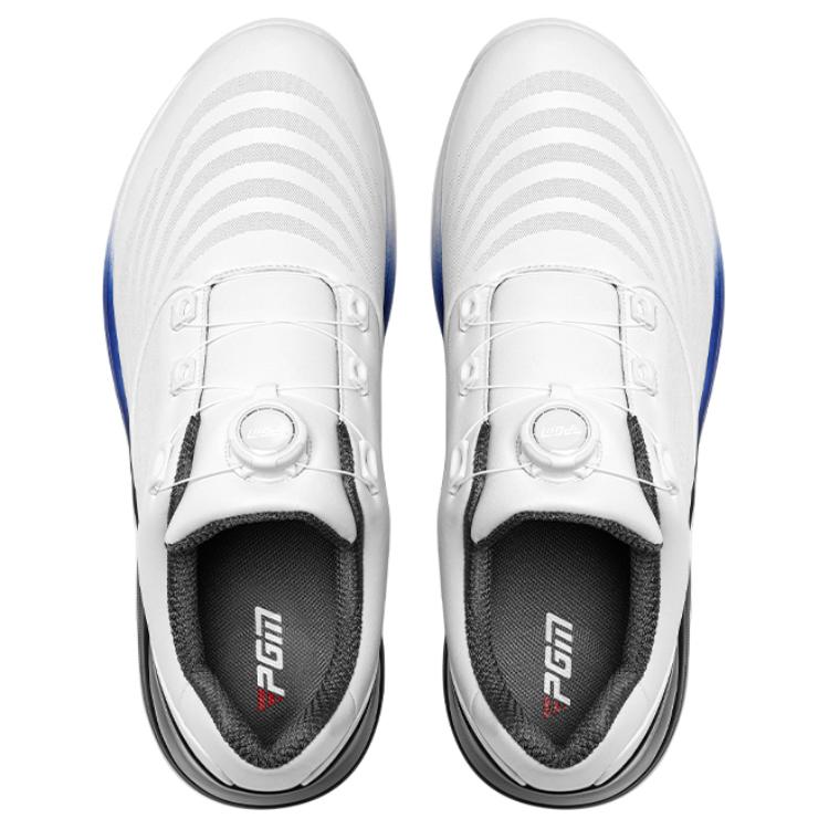 PGM Abrasion Resistant Breathable Low top Golf Shoes Men’s White Black Blue