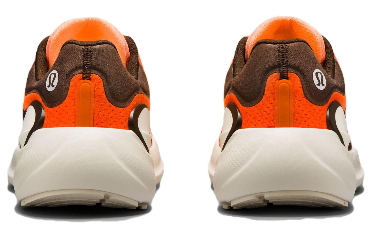 Lululemon Beyondfeel Mesh Cushioning Breathable Lightweight Low top Casual Running Shoes Men’s Orange