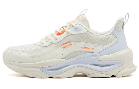 361° NFO Chunky Sneakers Men's Low Top Feather White