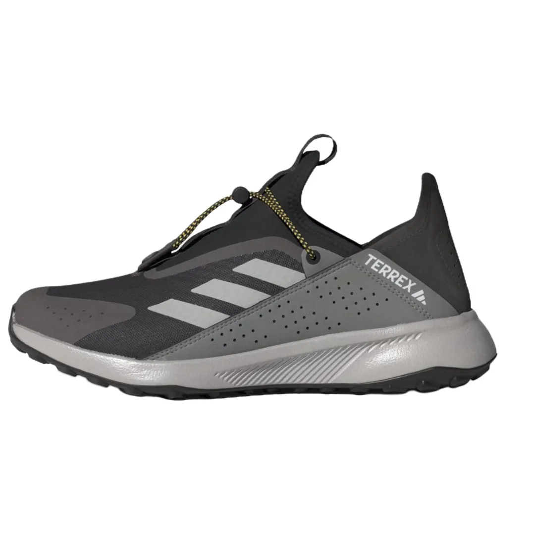 Adidas VOYAGER 21 Slip on Heat.Rdy Travel Abrasion Resistant Breathable Low top Outdoor Shoes Men's Brown Gray