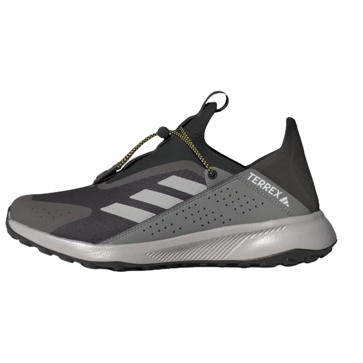 Adidas VOYAGER 21 Slip on Heat.Rdy Travel Abrasion Resistant Breathable Low top Outdoor Shoes Men's Brown Gray