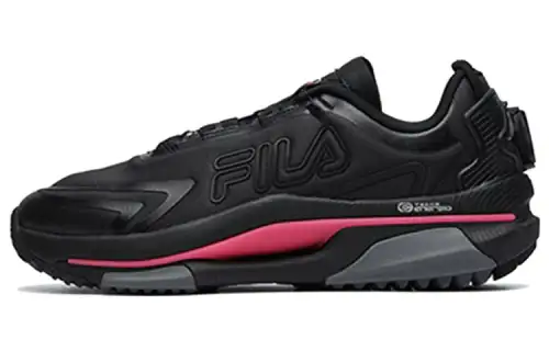 FILA Athletics Low top Running Shoes Women's Black Red
