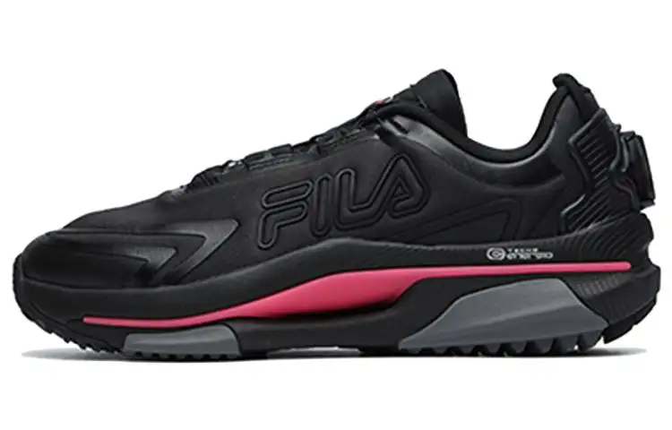 FILA Athletics Low top Running Shoes Women's Black Red