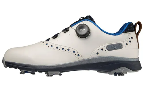 Mizuno Pro Golf Shoes Men's Low Top Lime Gray