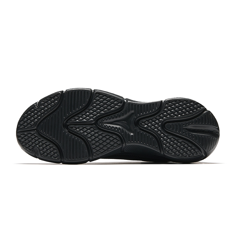 Anta Cushioning Breathable Cushioning Breathable Low top Casual Running Shoes Men’s Black