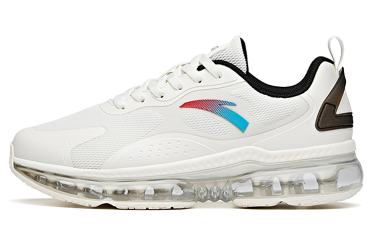 Anta Full Length Air Cushion Low top Running Shoes Men's White Black