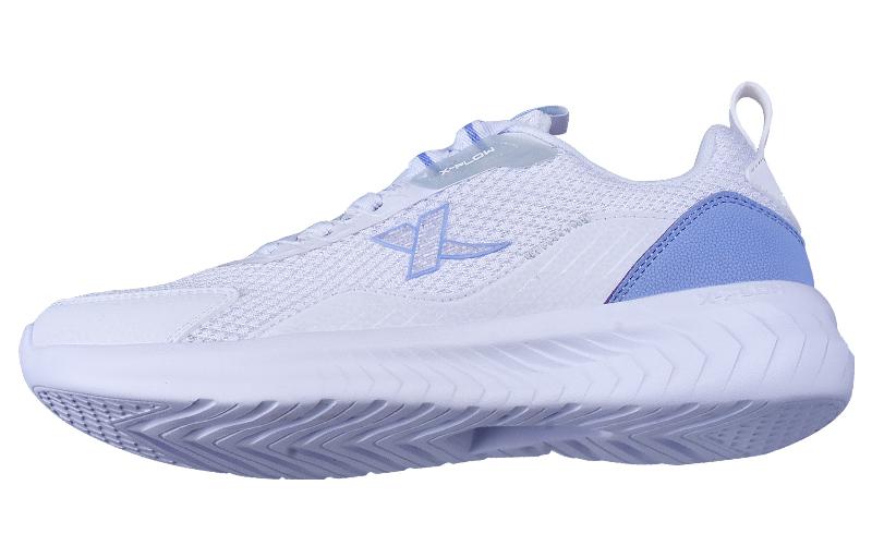 XTEP X FLOW Slip Resistant, Abrasion Resistant, Breathable Low top Running Shoes Women’s White Purple