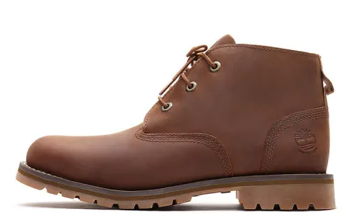 Timberland Outdoor Boots Men's Mid Top Dark Brown