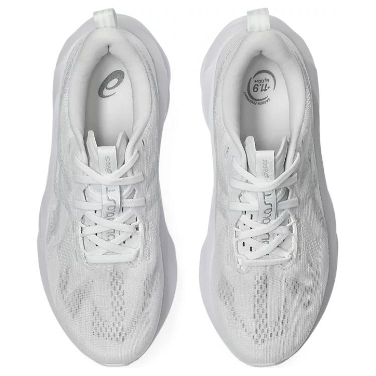 ASICS Novablast 5 White Piedmont Grey Women’s