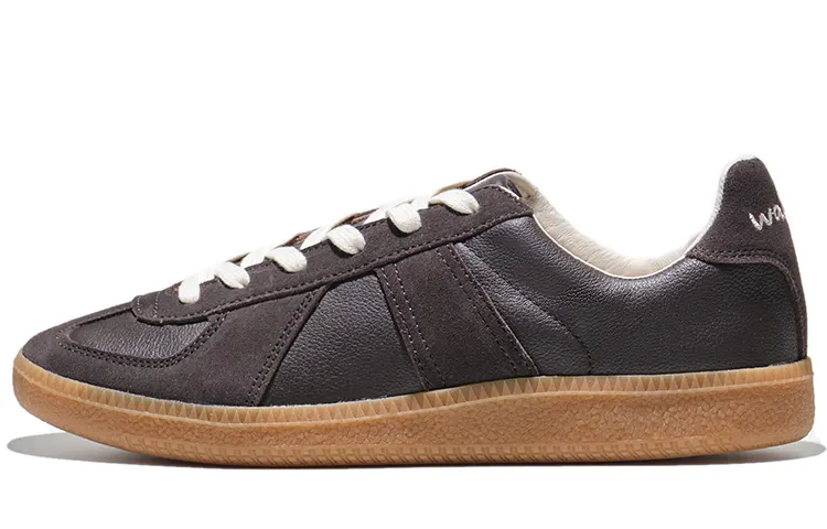 Norman Walsh GAT Slip Resistant Abrasion Resistant Low top Casual Shoes Unisex Dark Brown