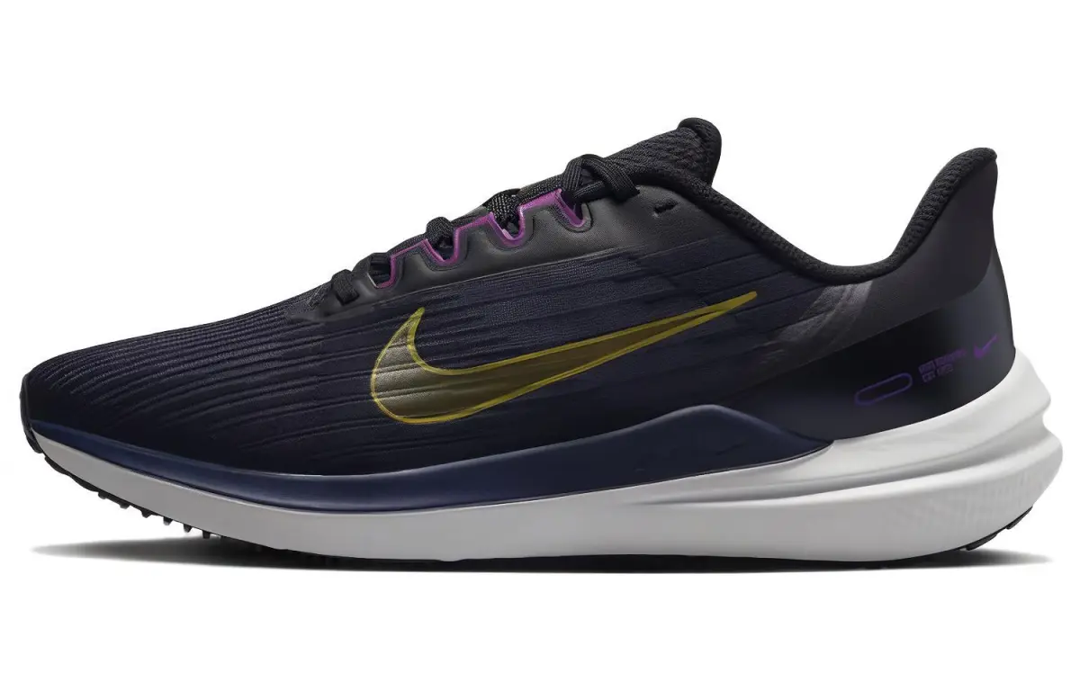 Nike Air Zoom Winflo 9 'Black Gold Suede'