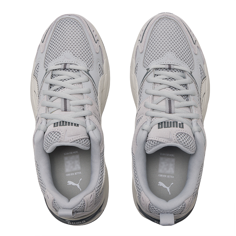 PUMA Milenio Tech 2000 Abrasion Resistant Low top Casual Running Shoes Unisex Gray