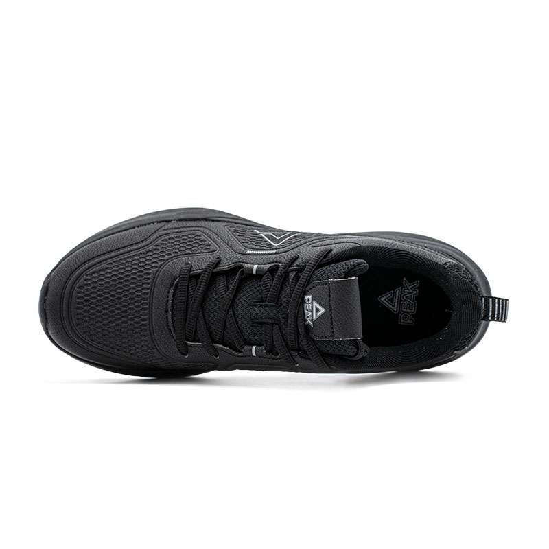 PEAK Slip Resistant Abrasion Resistant Low top Casual Running Shoes Men’s Black