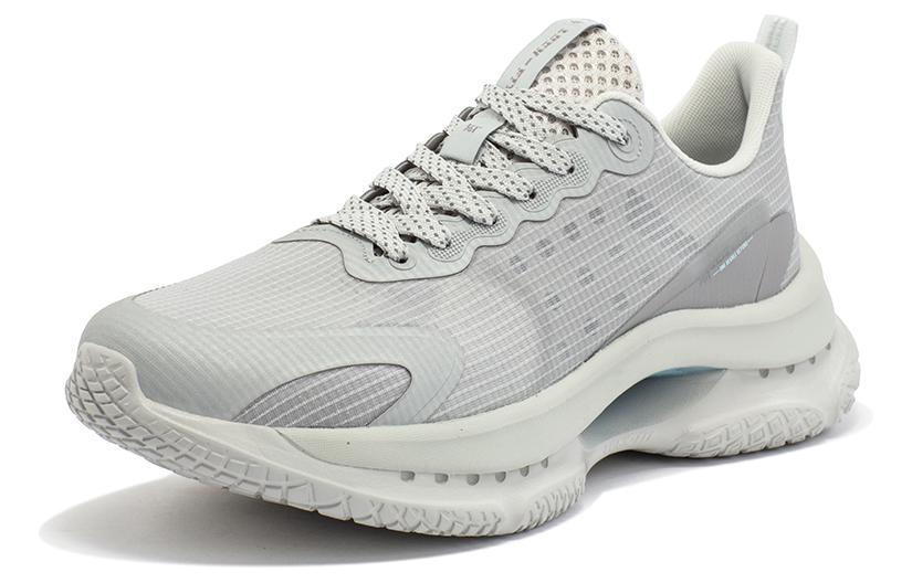361° Cushioning, Wear Resistant Low top Running Shoes Men’s Gray White