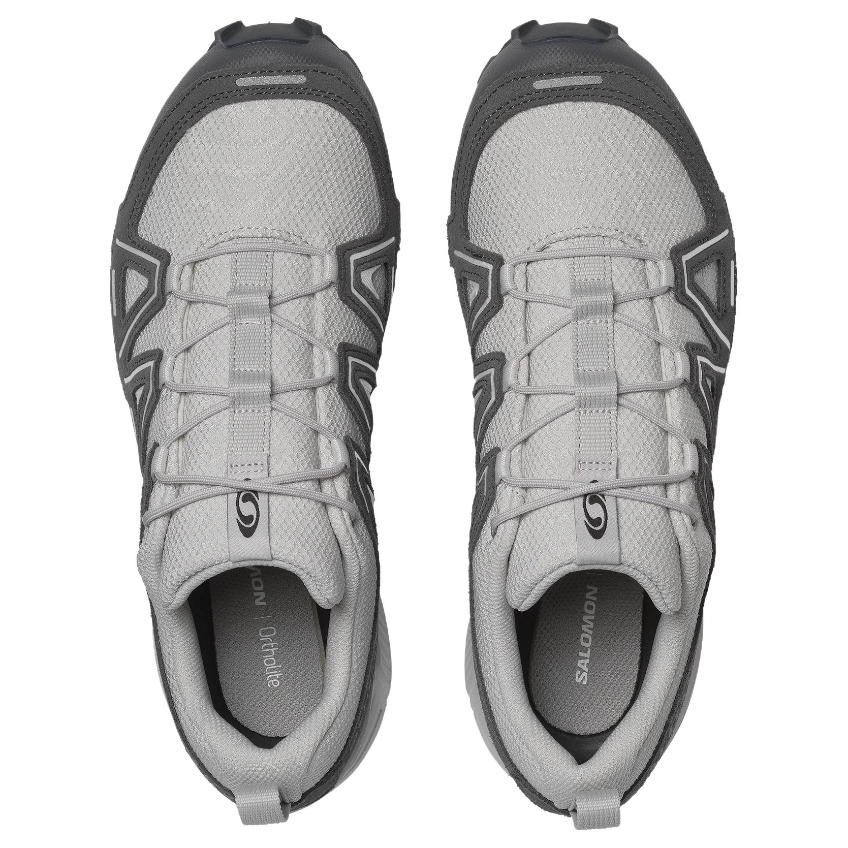 SALOMON Speedcross 3 Cushioning Coverage Support Abrasion Resistant Running Shoes Unisex White Gray