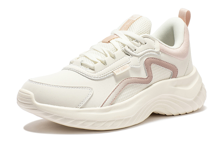 361° Running Shoes Women’s Low Top Feather White/Fresh Pink