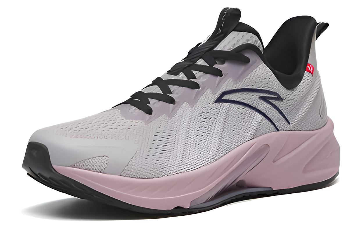 Anta Rocket 4.0 Advanced Training Collection Breathable Low top Running Shoes Women’s Gray Black Purple