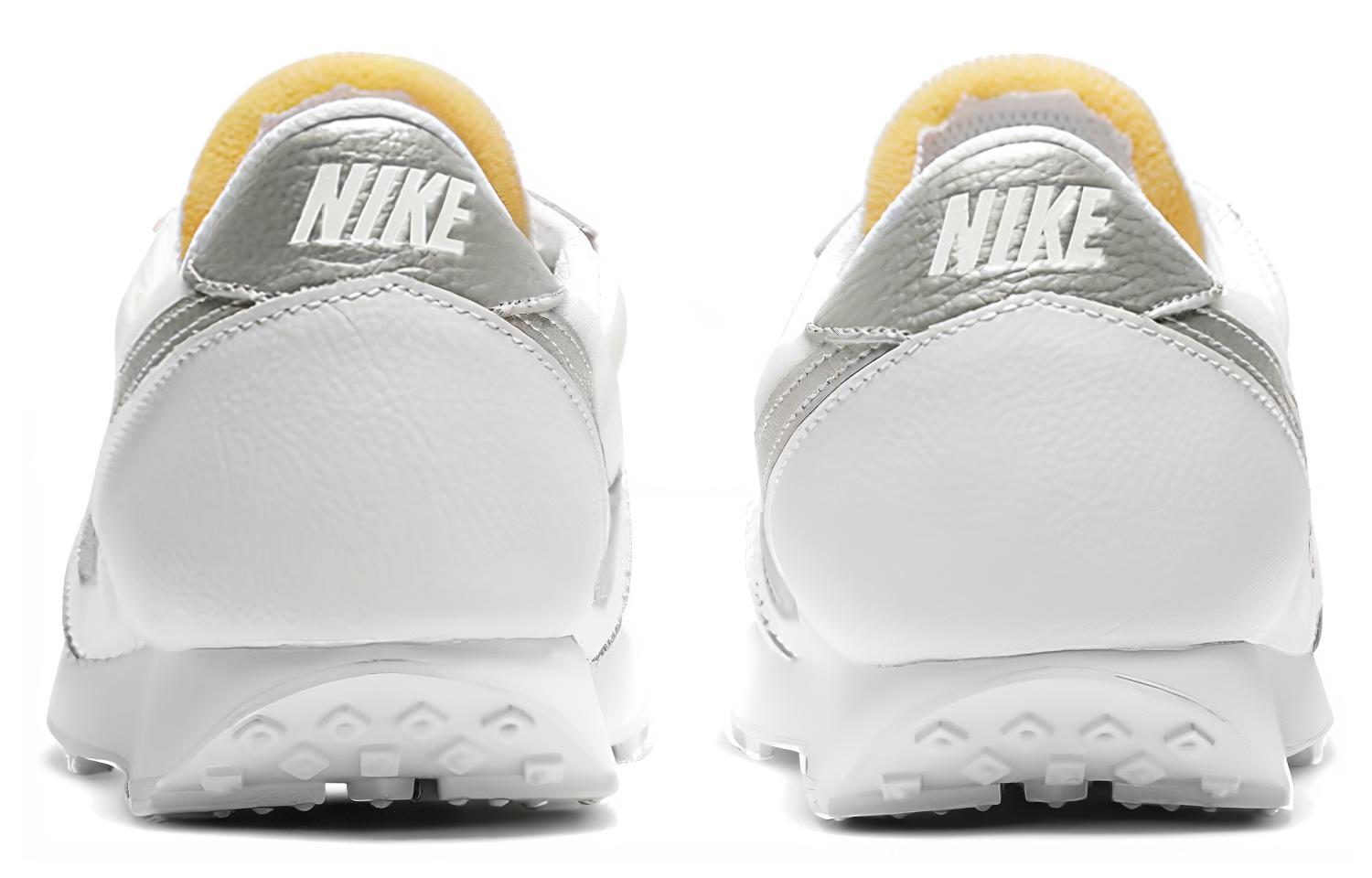 Женские кроссовки Nike Daybreak (бежево-серебряные) — фото 5