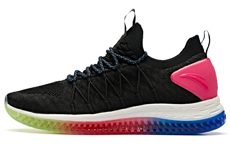 Anta Flashfoam Cushioning Rebound Cushioning Rebound Low top Running Shoes Women's Black