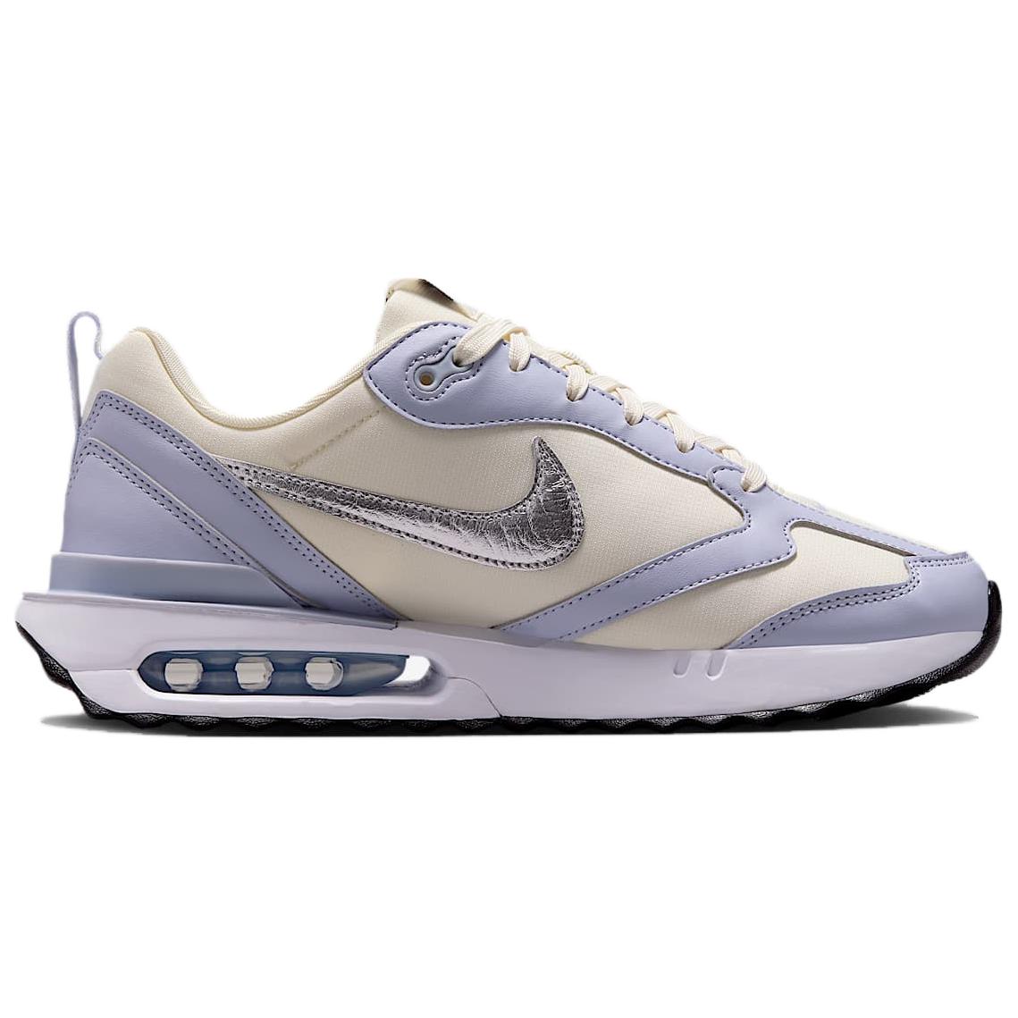Nike Air Max Dawn Fabric Low top Casual City Commuting Running Shoes Women’s Blue Beige