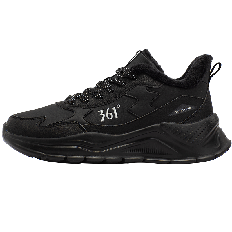 361° Fashion Comfortable Fleece Lined Slip Resistant, Abrasion Resistant, Thermal Mid top Running Shoes Women’s