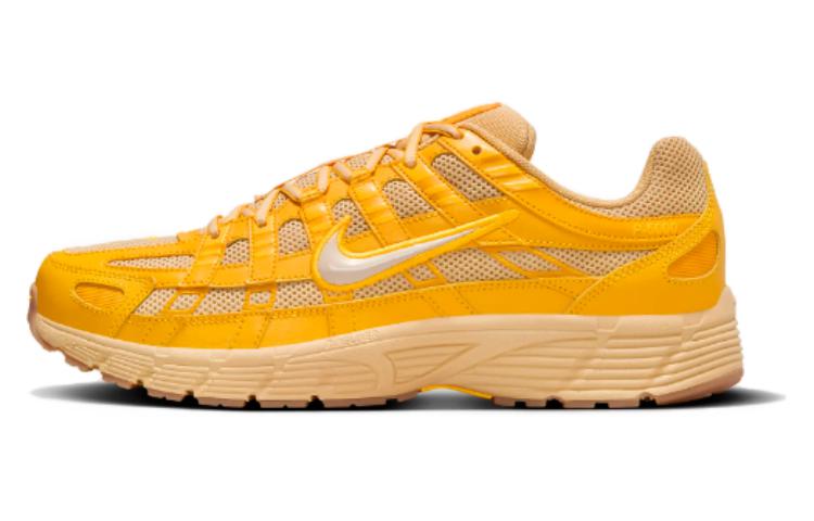 Nike P-6000 lace-up non-slip breathable low-top running shoes for men and women, orange
