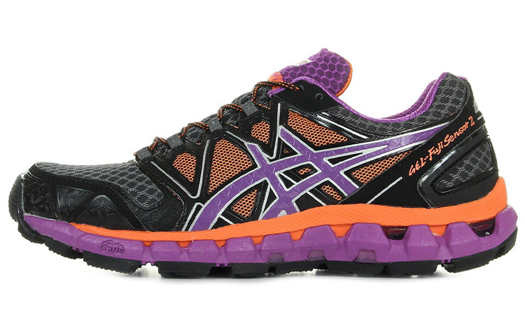 ASICS Gel Fuji Trainer Running Shoes Women's Purple/Black