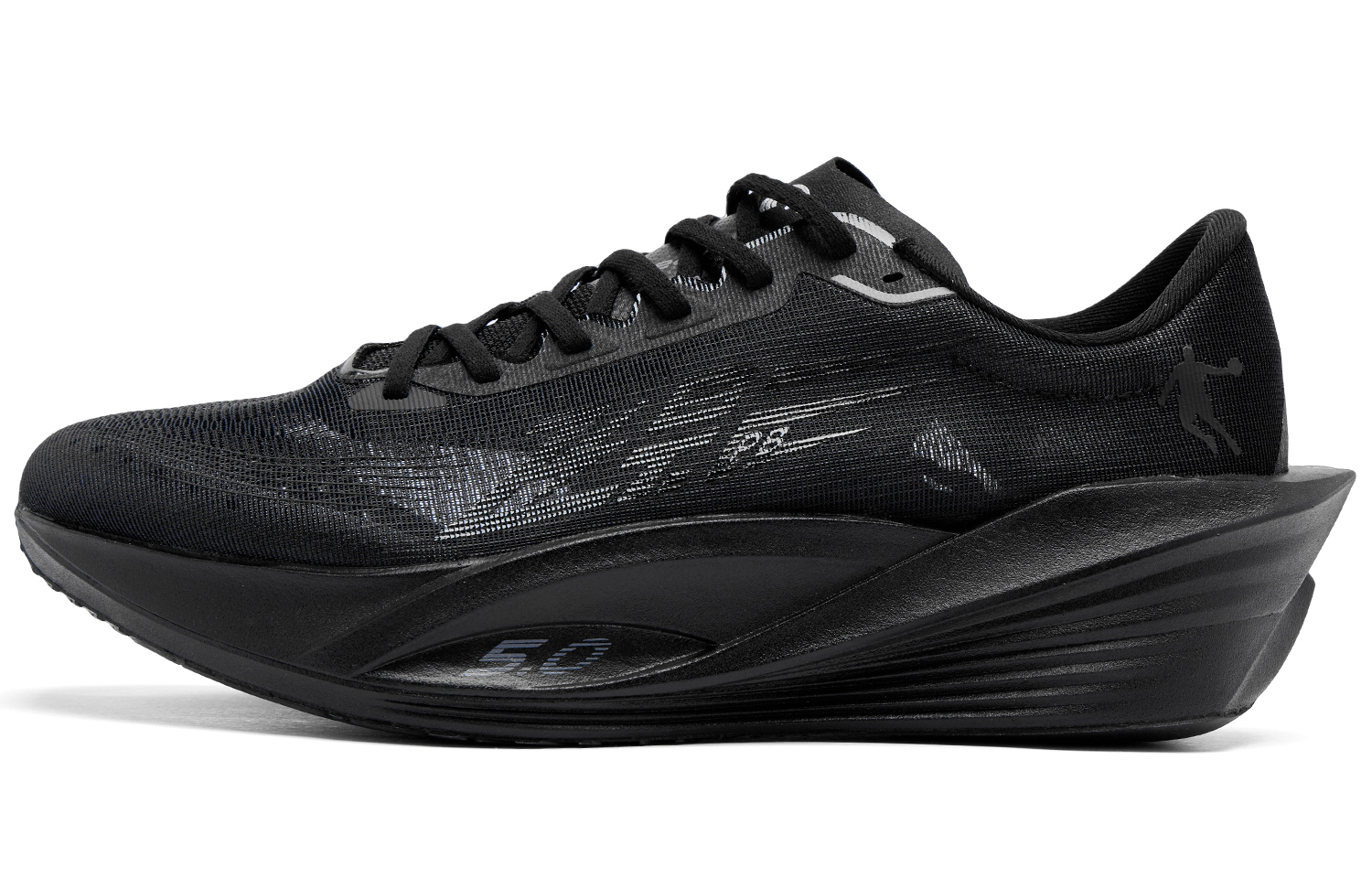 Jordan Flying Shadow PB5.0 Hero Physical Test Racing Carbon Plate Silk Upper Sports Shock Absorption Anti-Slip Wear-Resistant Breathable Lightweight Rebound Low-top Si PRO Technology Marathon Running Shoes Women's Black