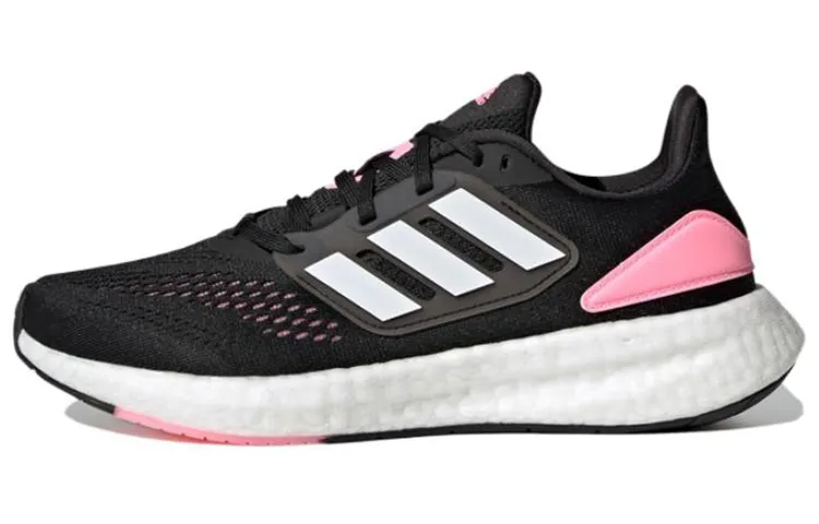 Adidas PureBoost 22 'Black Beam Pink' Women's