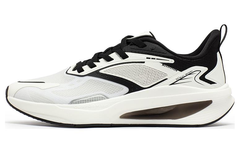 361° Abrasion Resistant Low top Running Shoes Men’s White Black