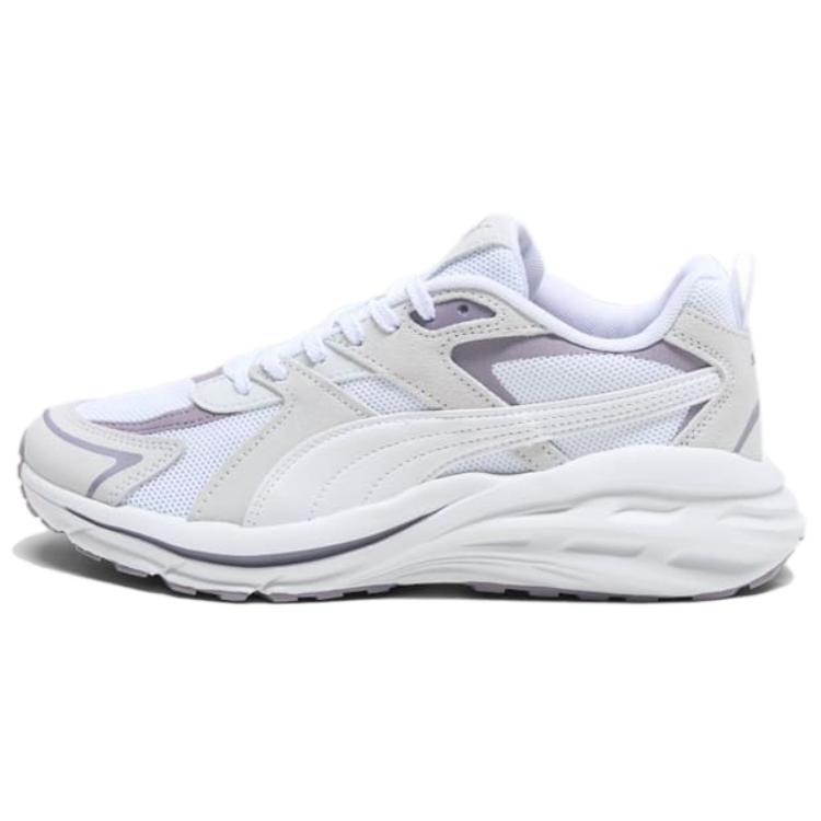 PUMA Hypnotic Slip Resistant Abrasion Resistant Low top Casual Running Shoes Women's White