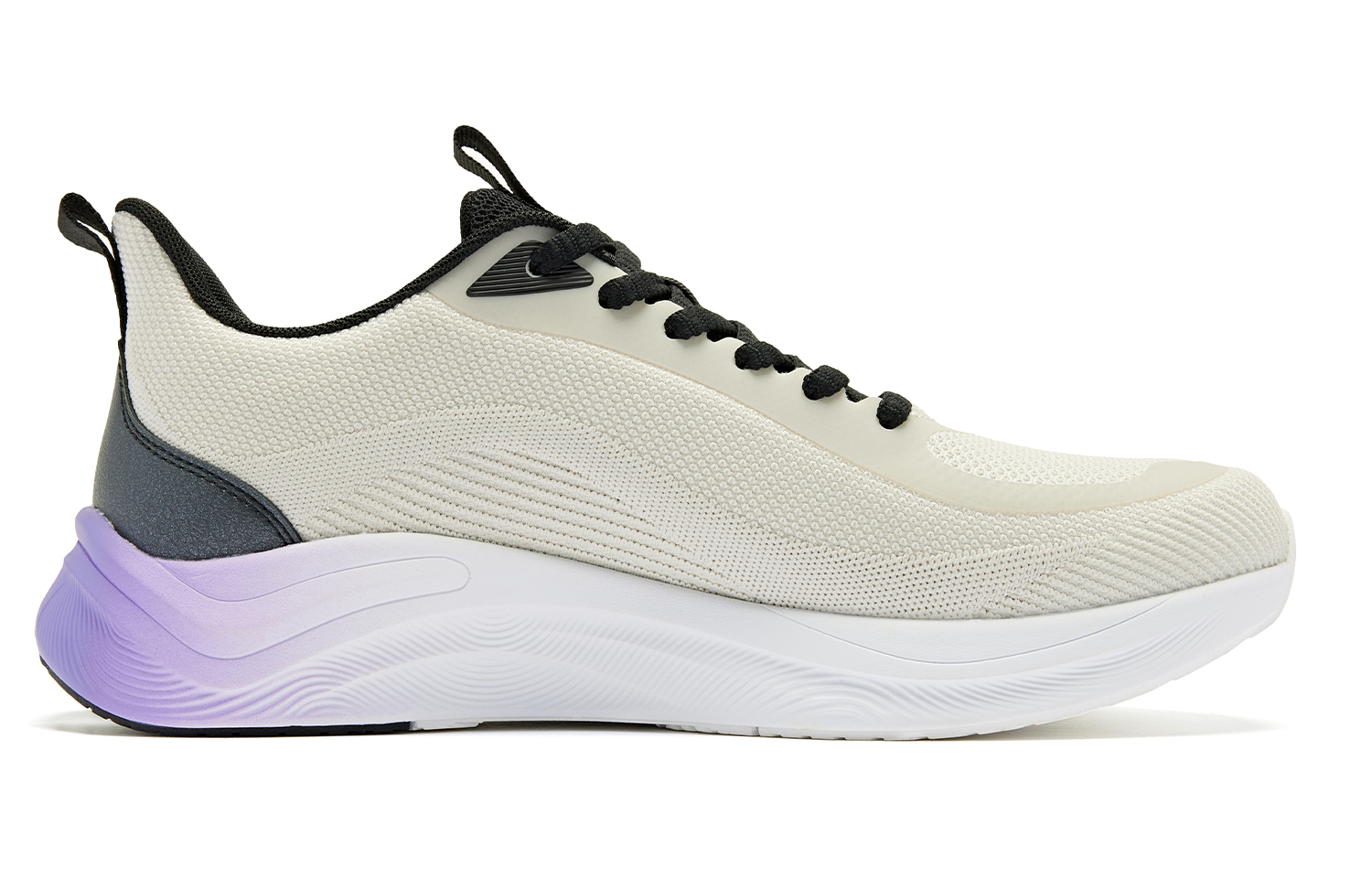 QIAODAN Chifeng Running Shoes Men’s Low Top Beige Black