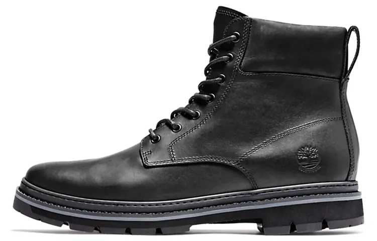 Timberland Port Union Waterproof Boots 'Black Full Grain'