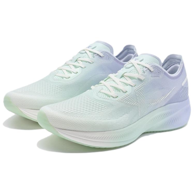 XTEP Cushioning Breathable Low top Running Shoes Women’s Green Purple